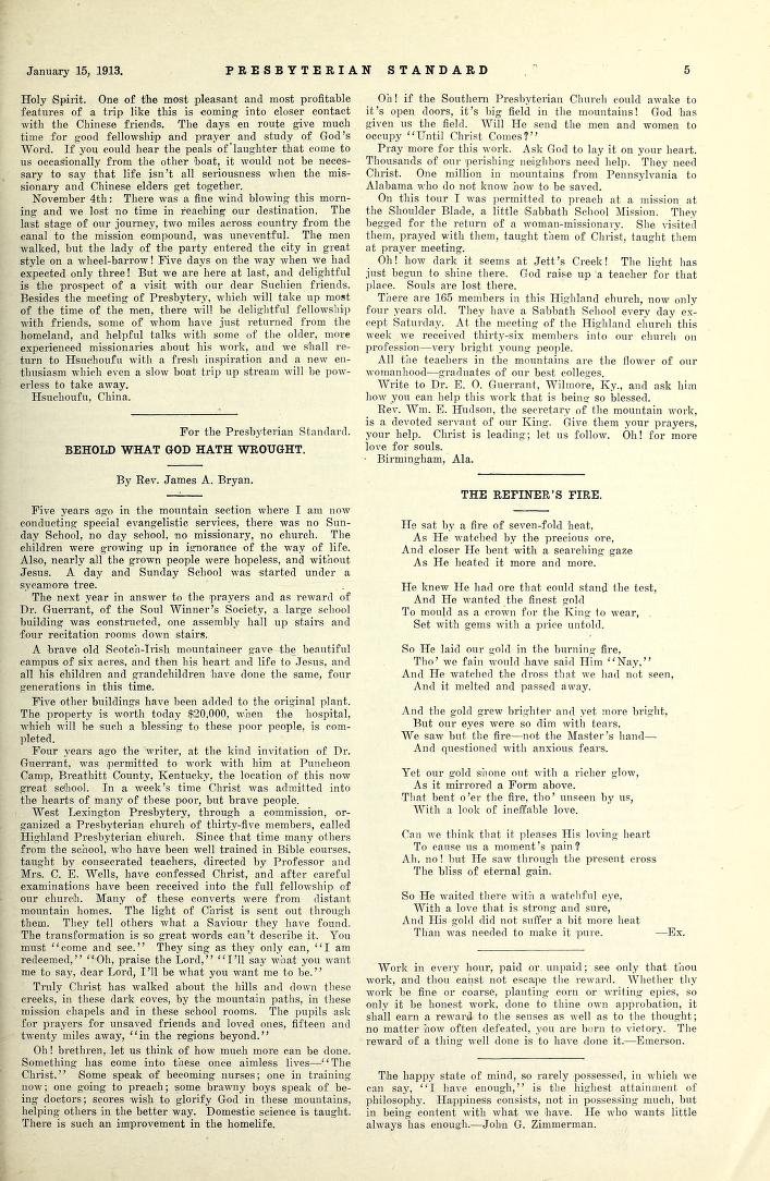 Behold What Hath God Wrought by J.A. Bryan